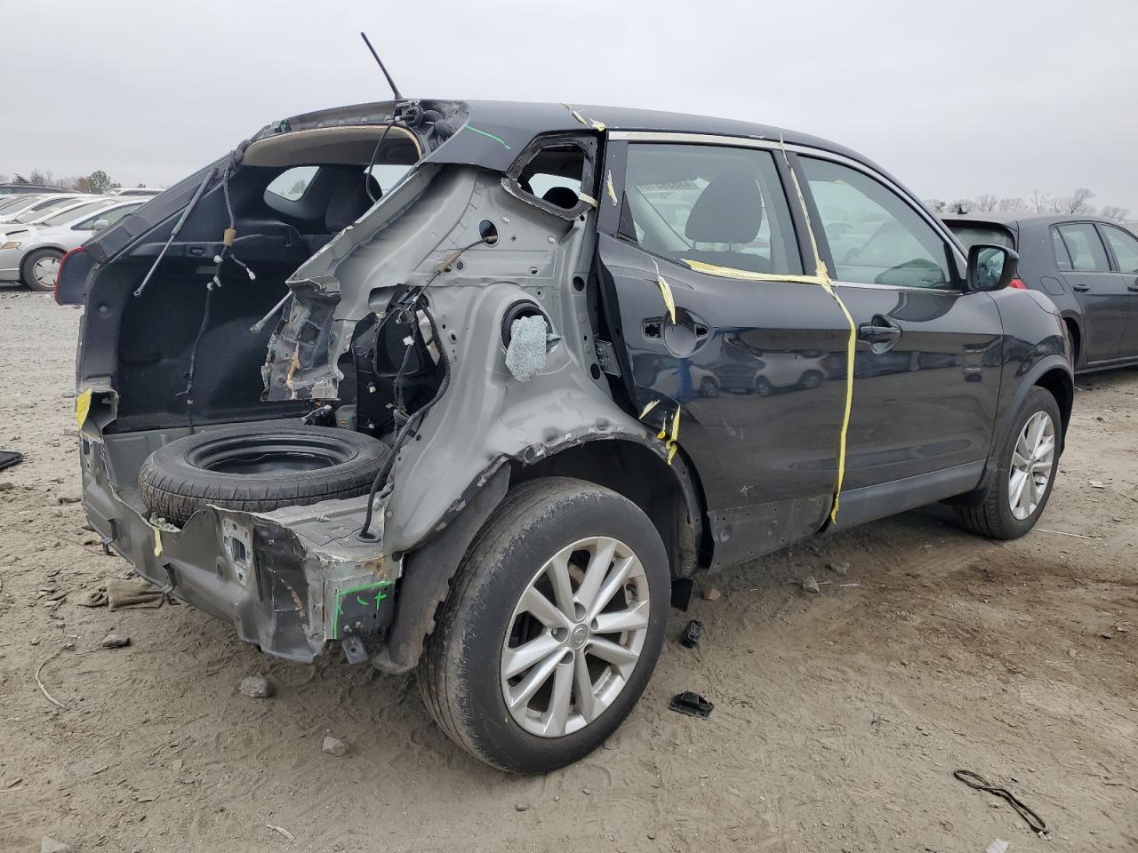 2018 Nissan Rogue VIN JN1BJ1CP9JW100930 Copart auction photo, rear end / side damage thumbnail 3