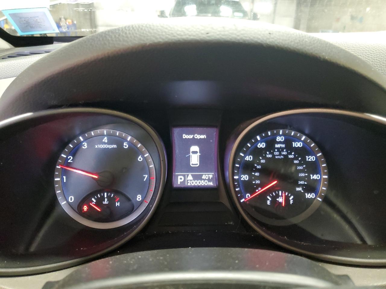 2014 Hyundai Santa Fe VIN 5XYZUDLB1EG223634 Copart auction photo, vandalism / rear end damage thumbnail 9
