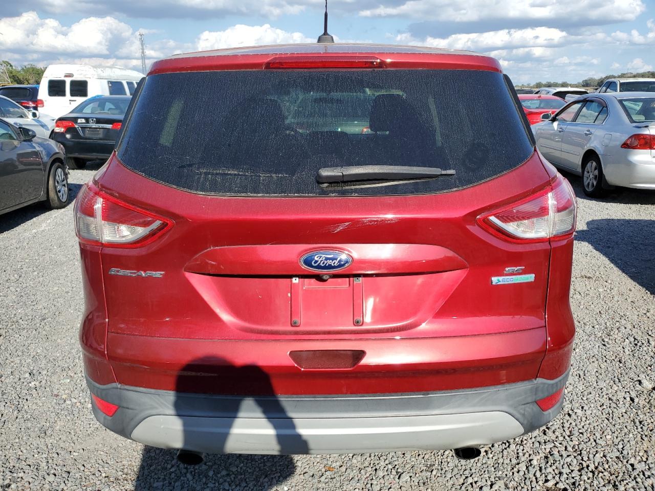 2014 Ford Escape VIN 1FMCU0GX5EUA43068 Copart auction photo, front end damage thumbnail 6