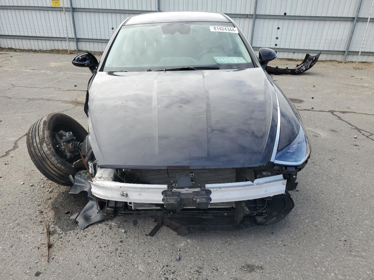 2023 Hyundai Sonata VIN KMHL64JA4PA332789 Copart auction photo, front end damage thumbnail 5