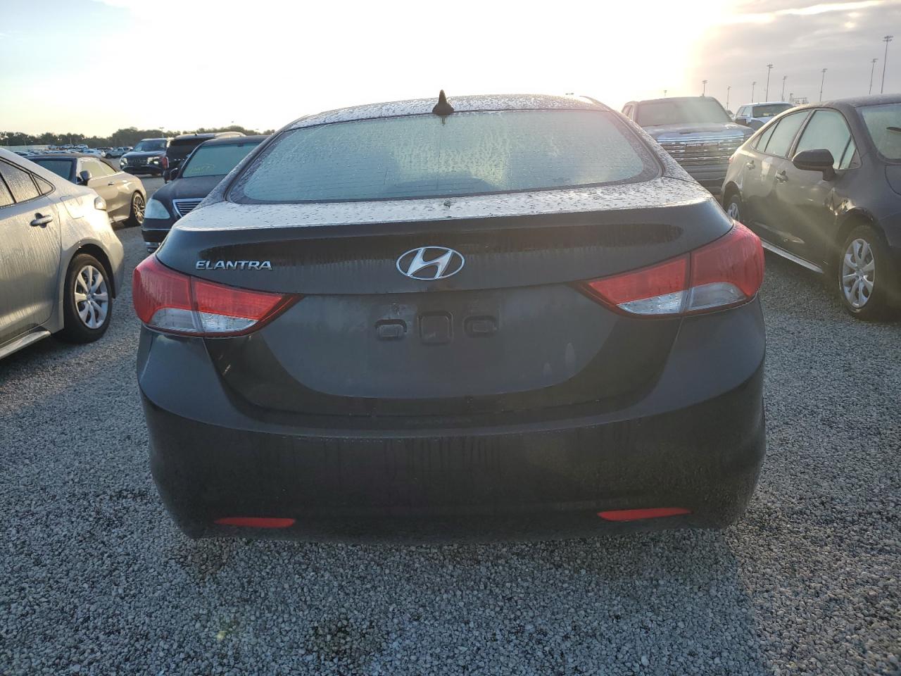 2013 Hyundai Elantra VIN KMHDH4AE4DU611719 Copart auction photo, water/flood damage thumbnail 6