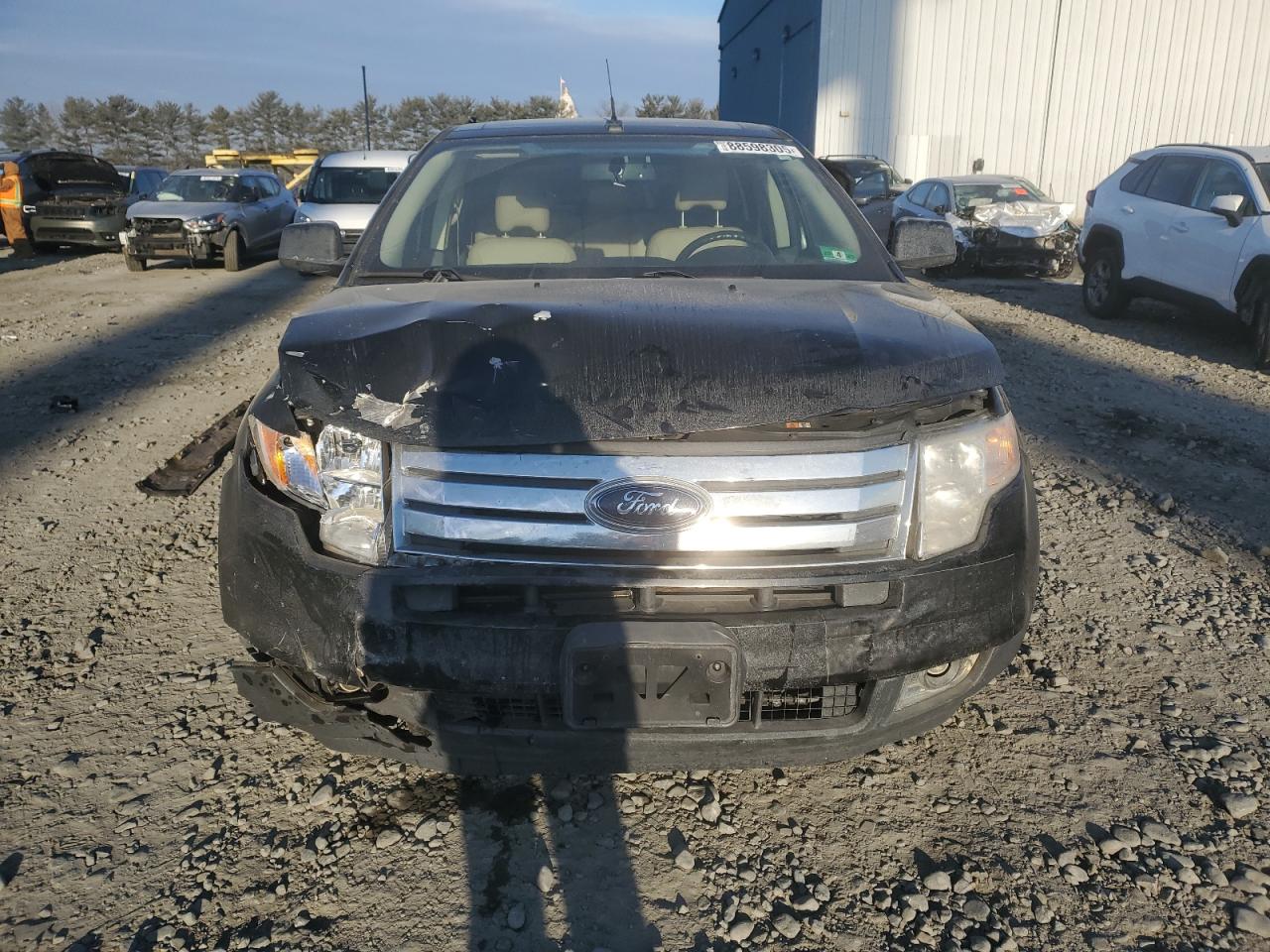 2008 Ford Edge VIN 2FMDK39C78BA50524 Copart auction photo, front end damage thumbnail 5