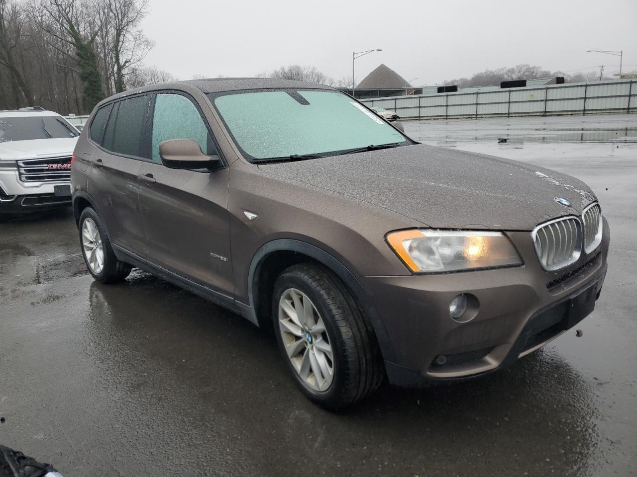 2013 BMW X3 VIN 5UXWX9C55D0A3280 Copart auction photo, minor dent/scratches damage thumbnail 4
