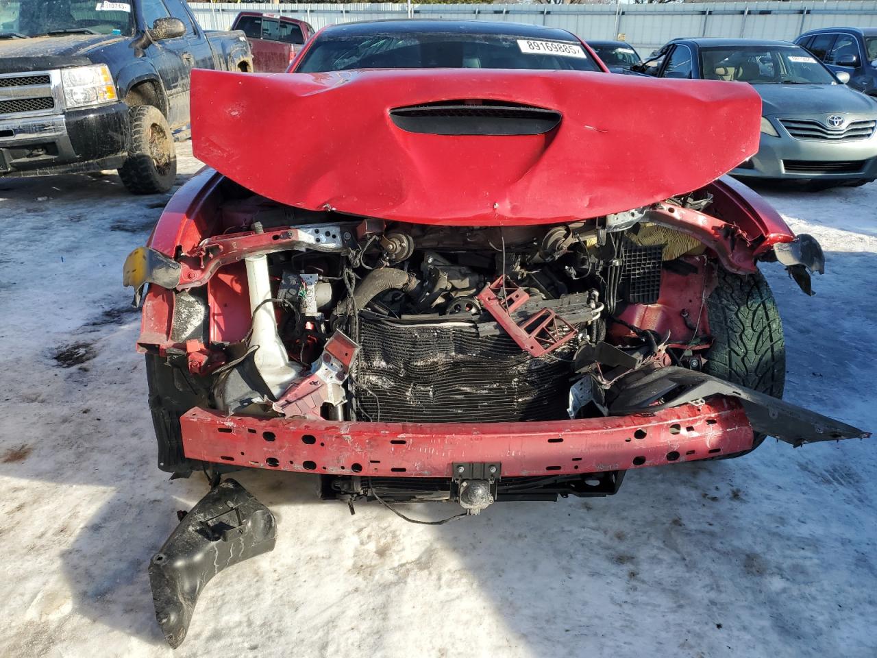2018 Dodge Charger VIN 2C3CDXGJ9JH119241 Copart auction photo, front end damage thumbnail 5