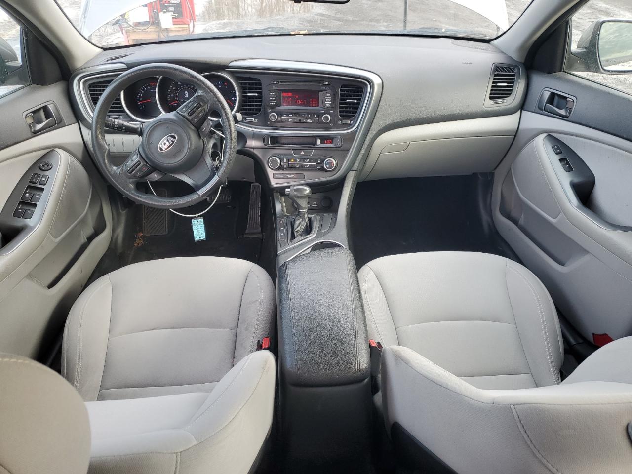2015 KIA Optima VIN 5XXGM4A74FG493937 Copart auction photo, front end damage thumbnail 8