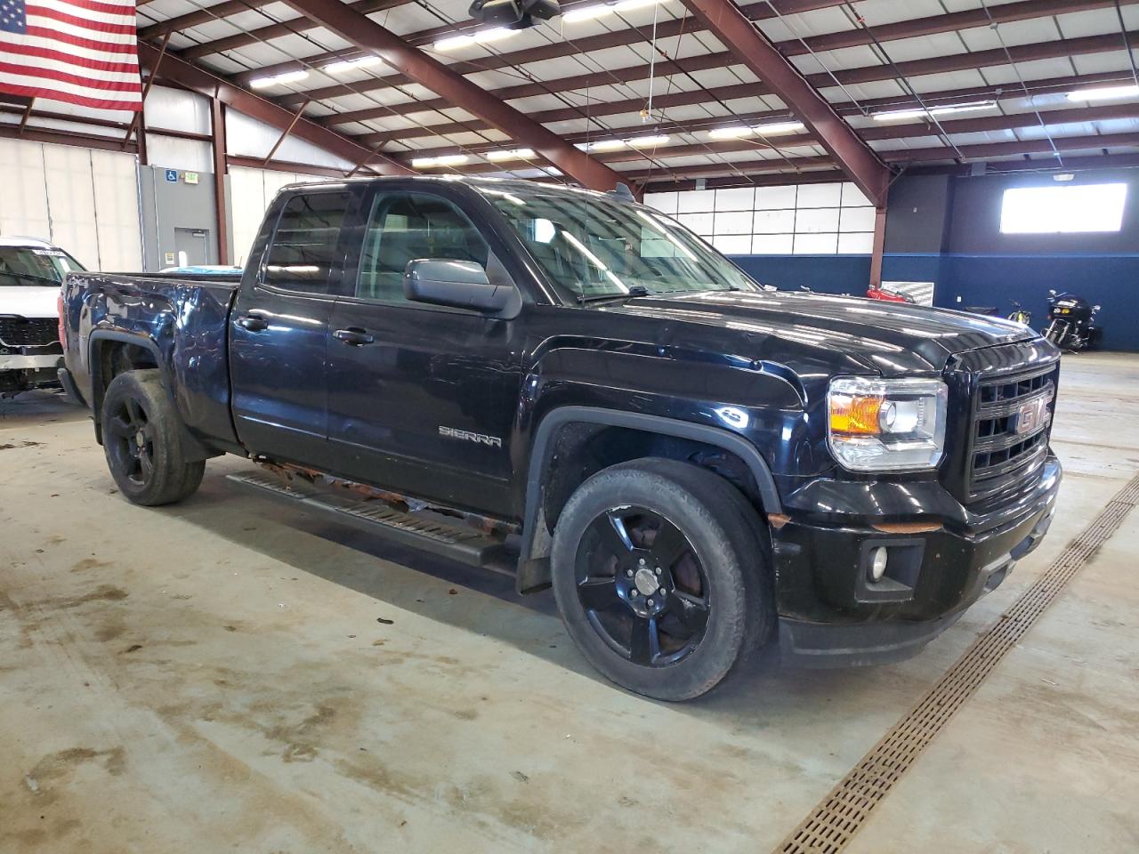 2015 GMC Sierra VIN 1GTV2TEC2FZ346088 Copart auction photo, all over damage thumbnail 4