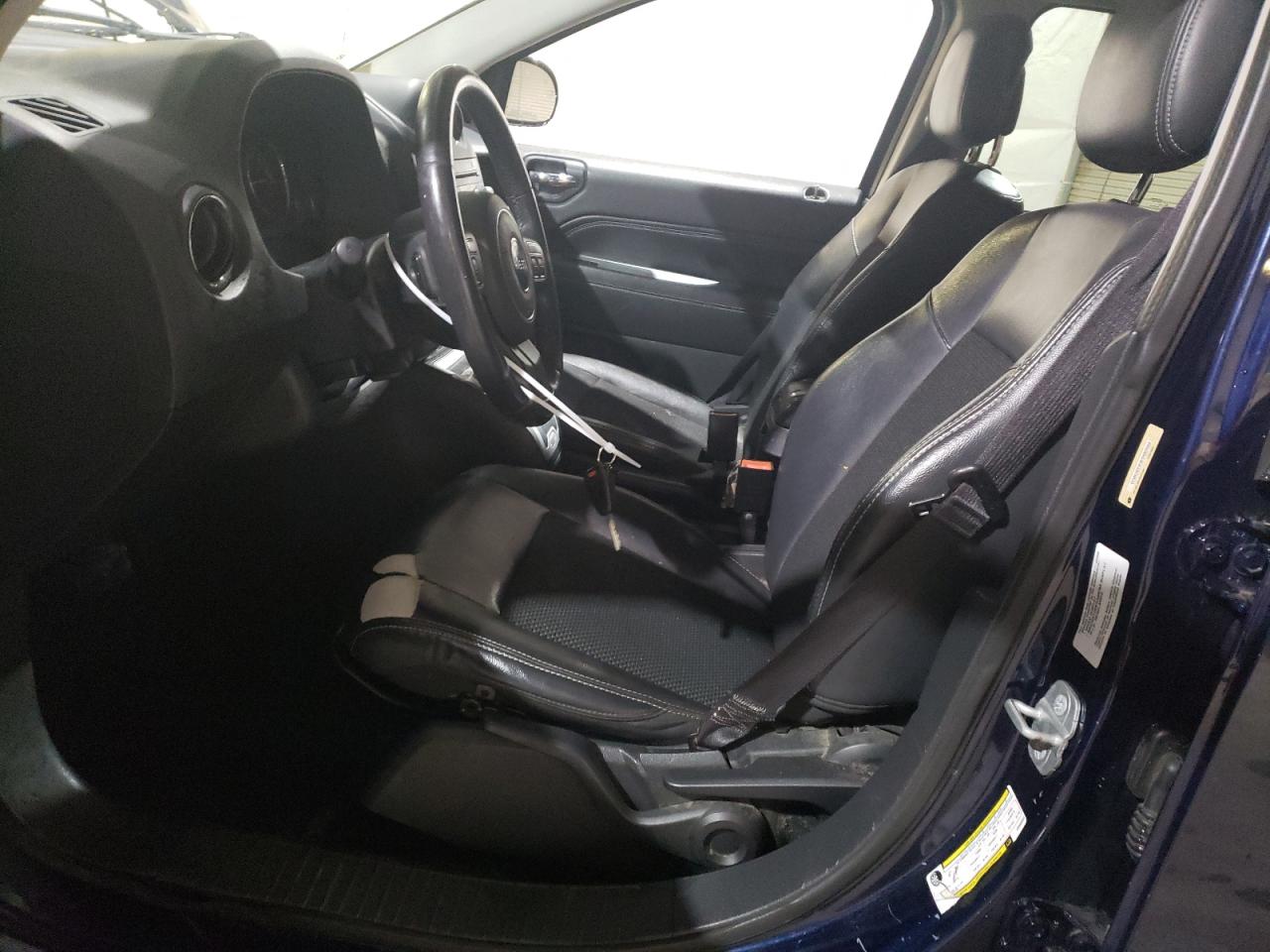 2014 Jeep Compass VIN 1C4NJDEB5ED660944 Copart auction photo, front end damage thumbnail 7