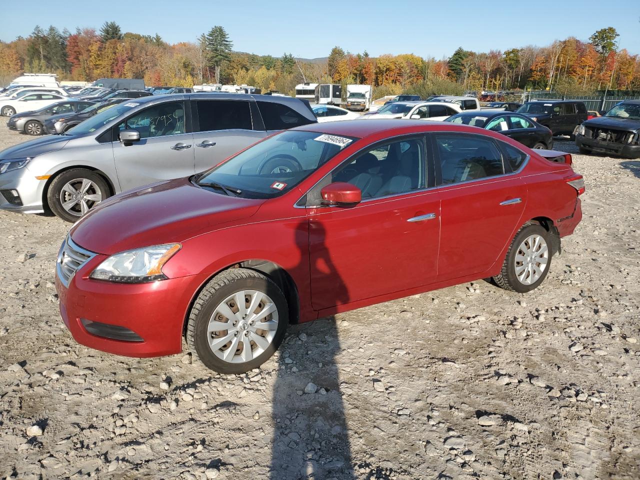 2014 Nissan Sentra VIN 3N1AB7APXEL655637
