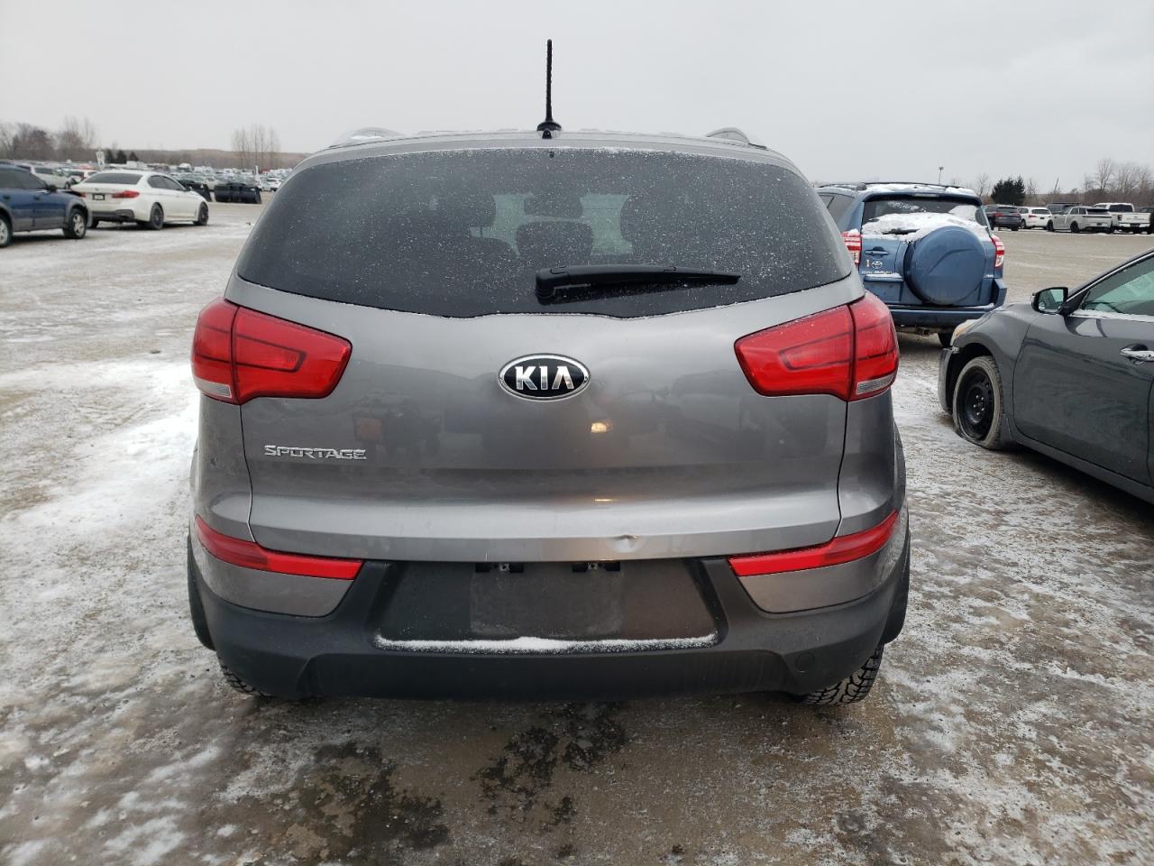 2016 KIA Sportage VIN KNDPB3AC5G7866913 Copart auction photo, front end / side damage thumbnail 6