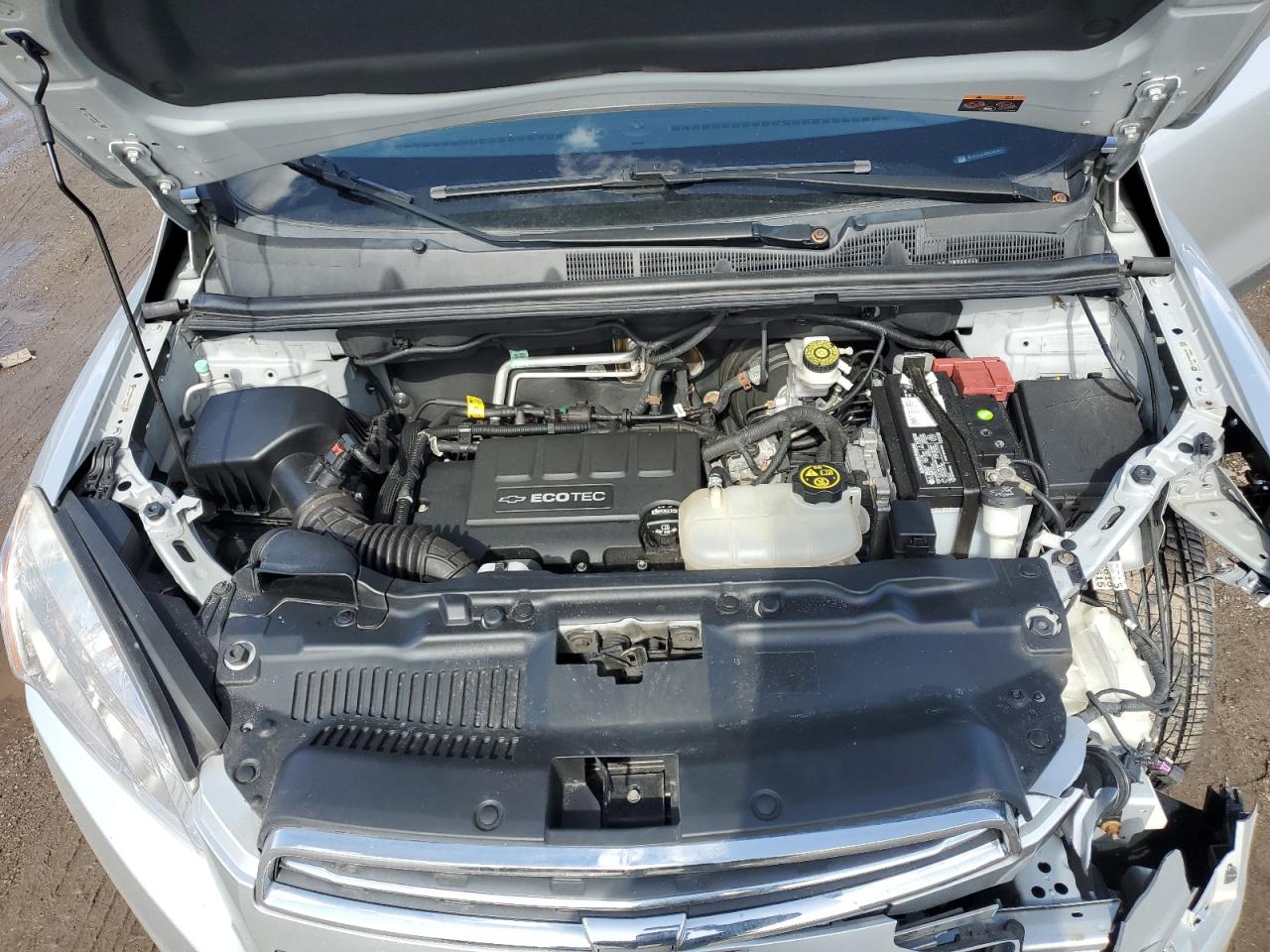 2016 Chevrolet Trax VIN KL7CJNSB6GB636942 Copart auction photo, front end damage thumbnail 12