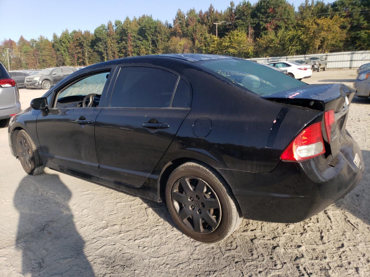 2011 Honda Civic VIN 2HGFA1F59BH517443 Copart auction photo, rear end / minor dent/scratches damage thumbnail 2