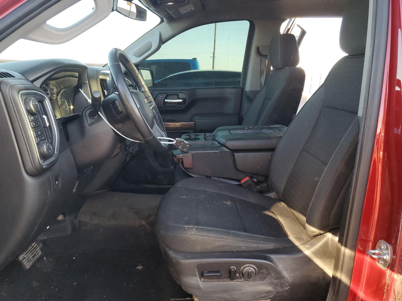 2020 Chevrolet Silverado VIN 3GCUYDEDXLG257552 Copart auction photo, water/flood / side damage thumbnail 7