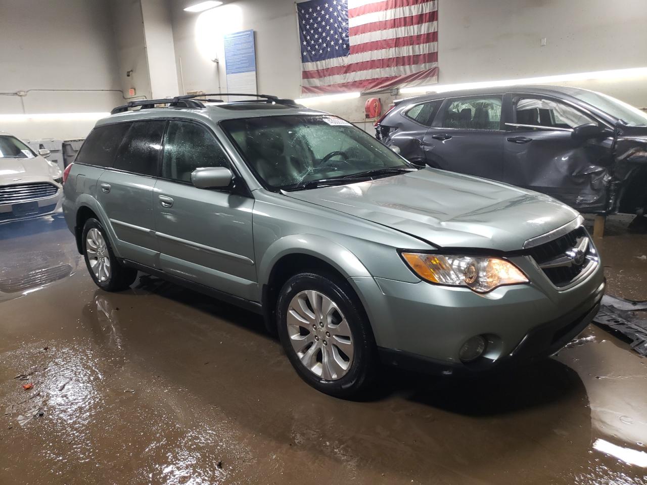 2009 Subaru Outback VIN 4S4BP66C997323598 Copart auction photo, front end damage thumbnail 4