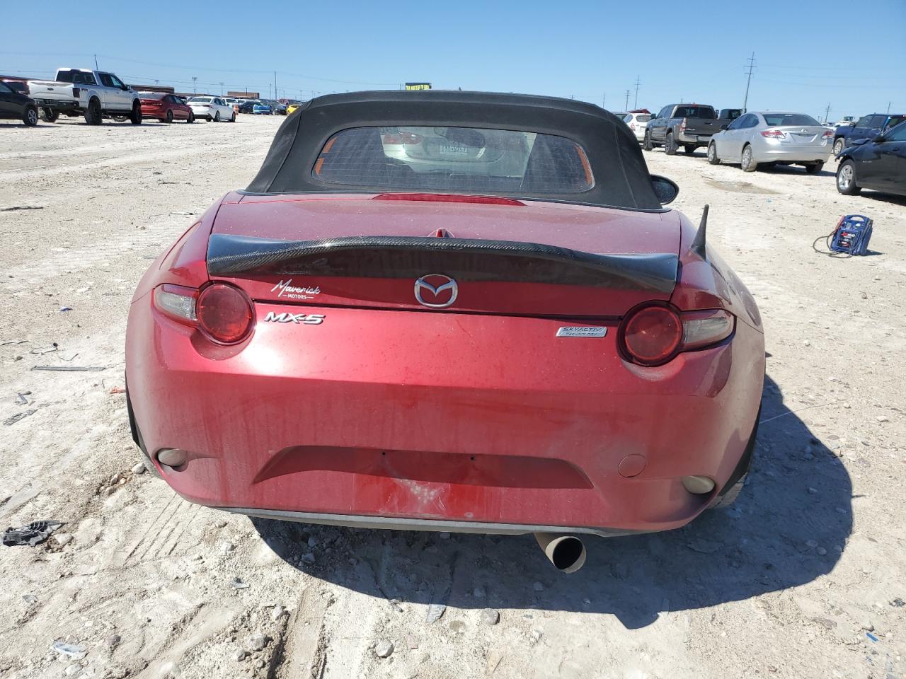 2016 Mazda MX-5 VIN JM1NDAC77G0114385 Copart auction photo, front end damage thumbnail 6