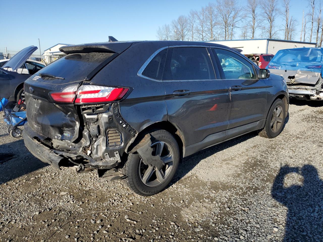 2019 Ford Edge VIN 2FMPK4J92KBB77577 Copart auction photo, rear end damage thumbnail 3