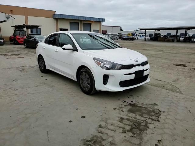 2019 KIA Rio VIN 3KPA24AB9KE161916 Copart auction photo, vandalism / side damage thumbnail 11