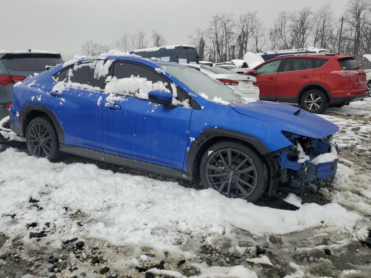 2024 Subaru WRX VIN JF1VBAH67R9800405 Copart auction photo, undercarriage / front end damage thumbnail 4