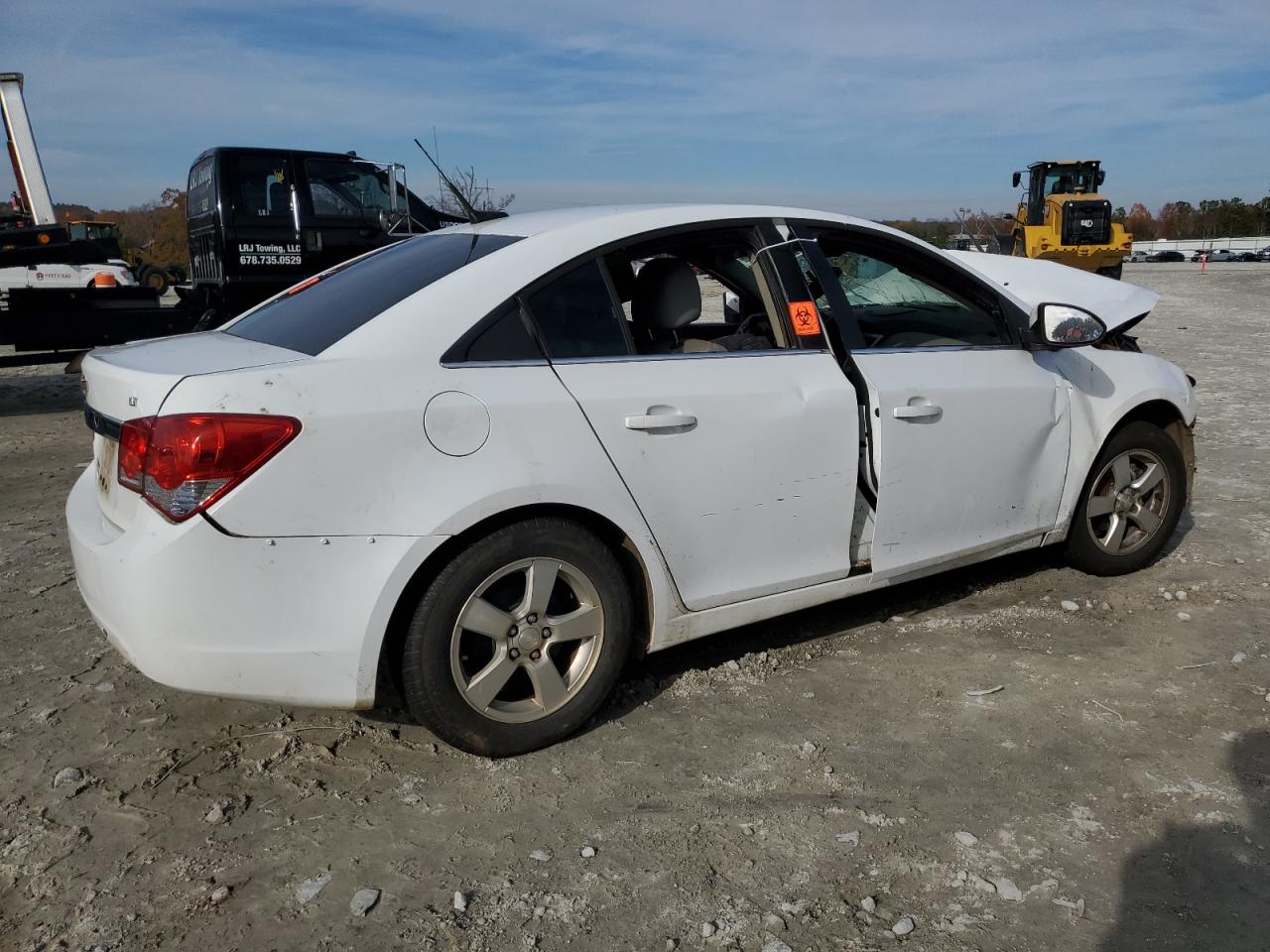 2013 Chevrolet Cruze VIN 1G1PC5SB7D7202857 Copart auction photo, all over / undercarriage damage thumbnail 3
