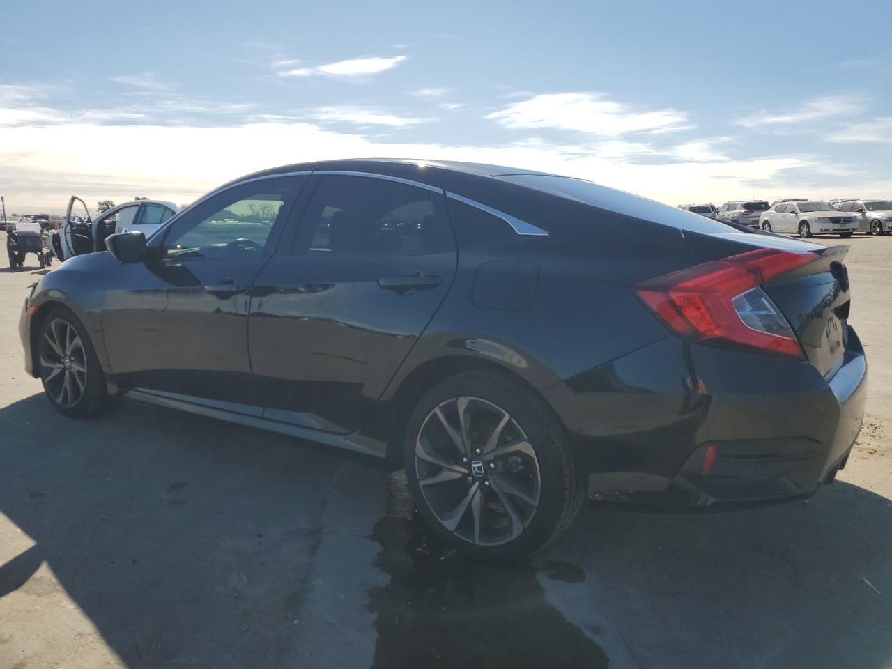 2021 Honda Civic VIN 2HGFC2F84MH544515 Copart auction photo, front end damage thumbnail 2