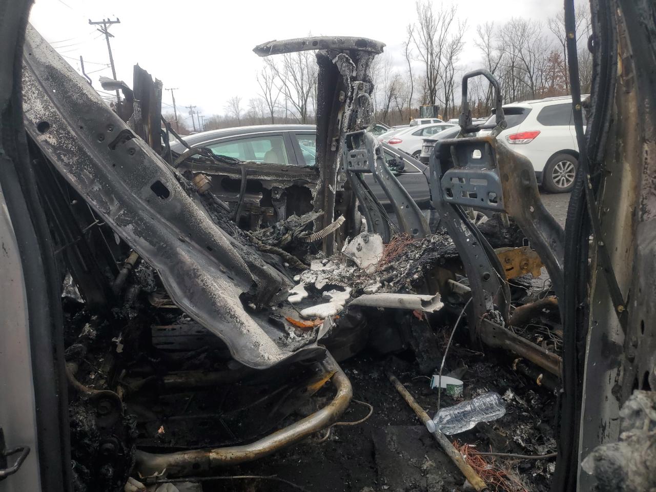 2015 Ford F-150 VIN 1FTEW1EGXFFA36994 Copart auction photo, burn - engine / burn - interior damage thumbnail 10