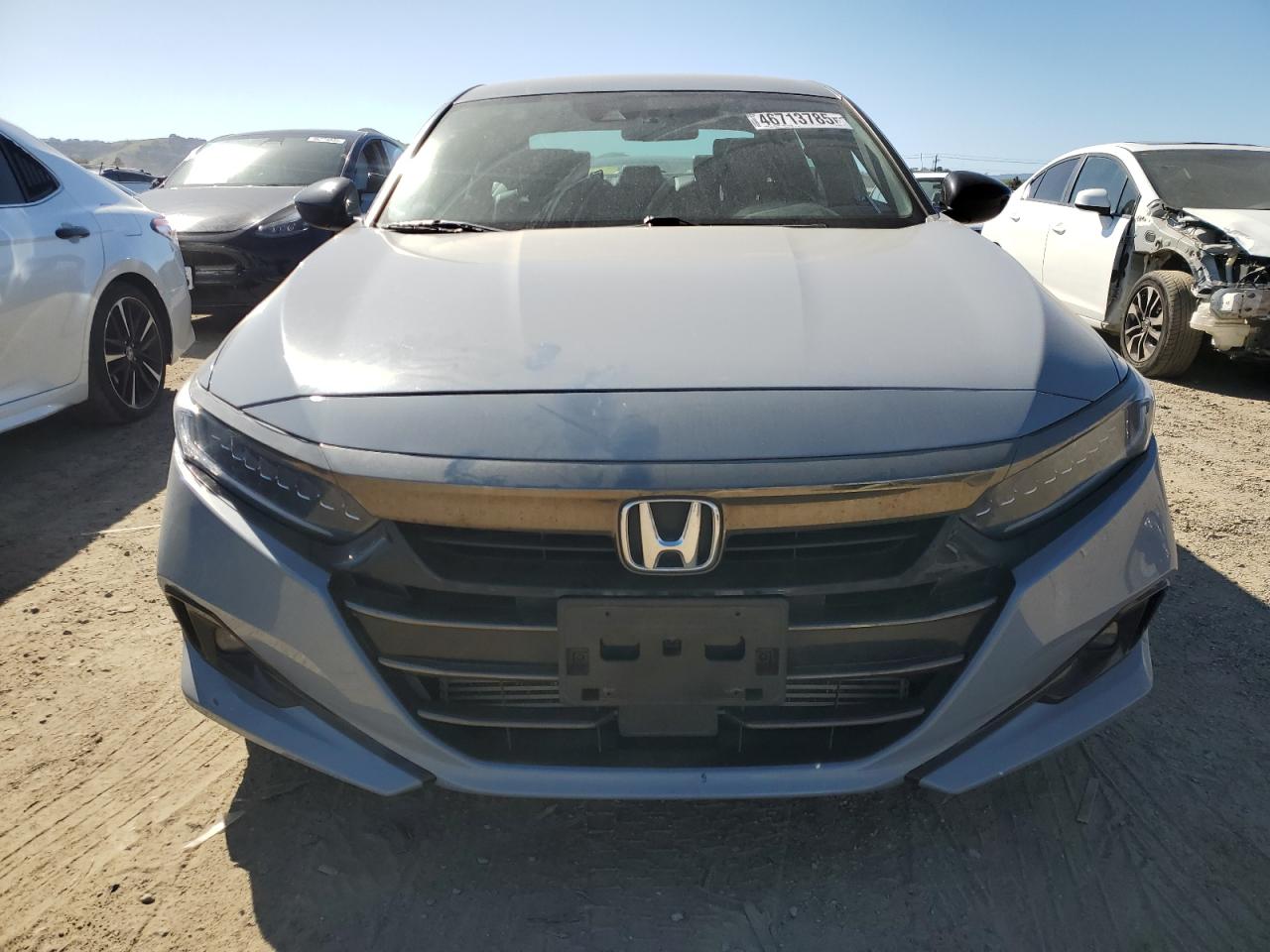 2022 Honda Accord VIN 1HGCV1F33NA021935 Copart auction photo, rear end damage thumbnail 5