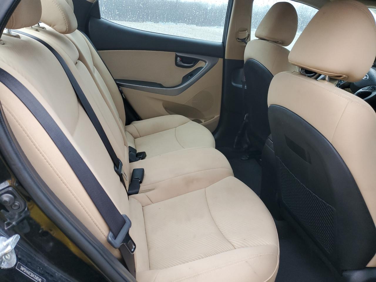 2013 Hyundai Elantra VIN 5NPDH4AE5DH358540 Copart auction photo, side damage thumbnail 10