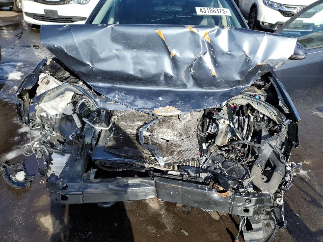 2015 Toyota Corolla VIN 2T1BURHE0FC344962 Copart auction photo, front end damage thumbnail 11