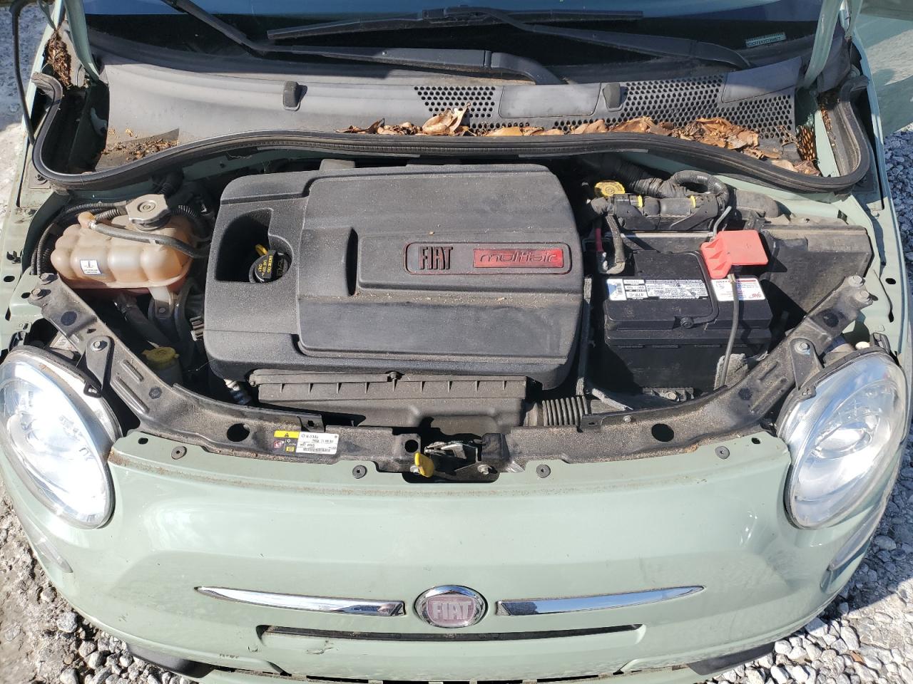 2012 Fiat 500 VIN 3C3CFFDR7CT359977 Copart auction photo, side / minor dent/scratches damage thumbnail 11