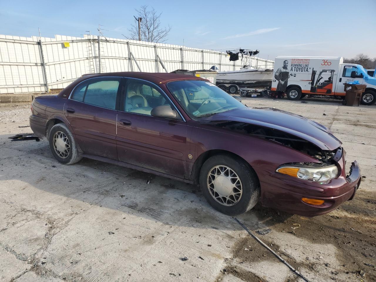 2003 Buick LeSabre VIN 1G4HP52K334131426 Copart auction photo, front end / undercarriage damage thumbnail 4