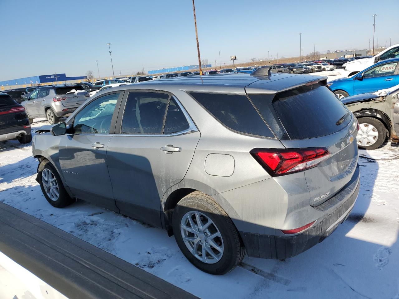 2023 Chevrolet Equinox VIN 3GNAXKEG8PS123623 Copart auction photo, front end damage thumbnail 2