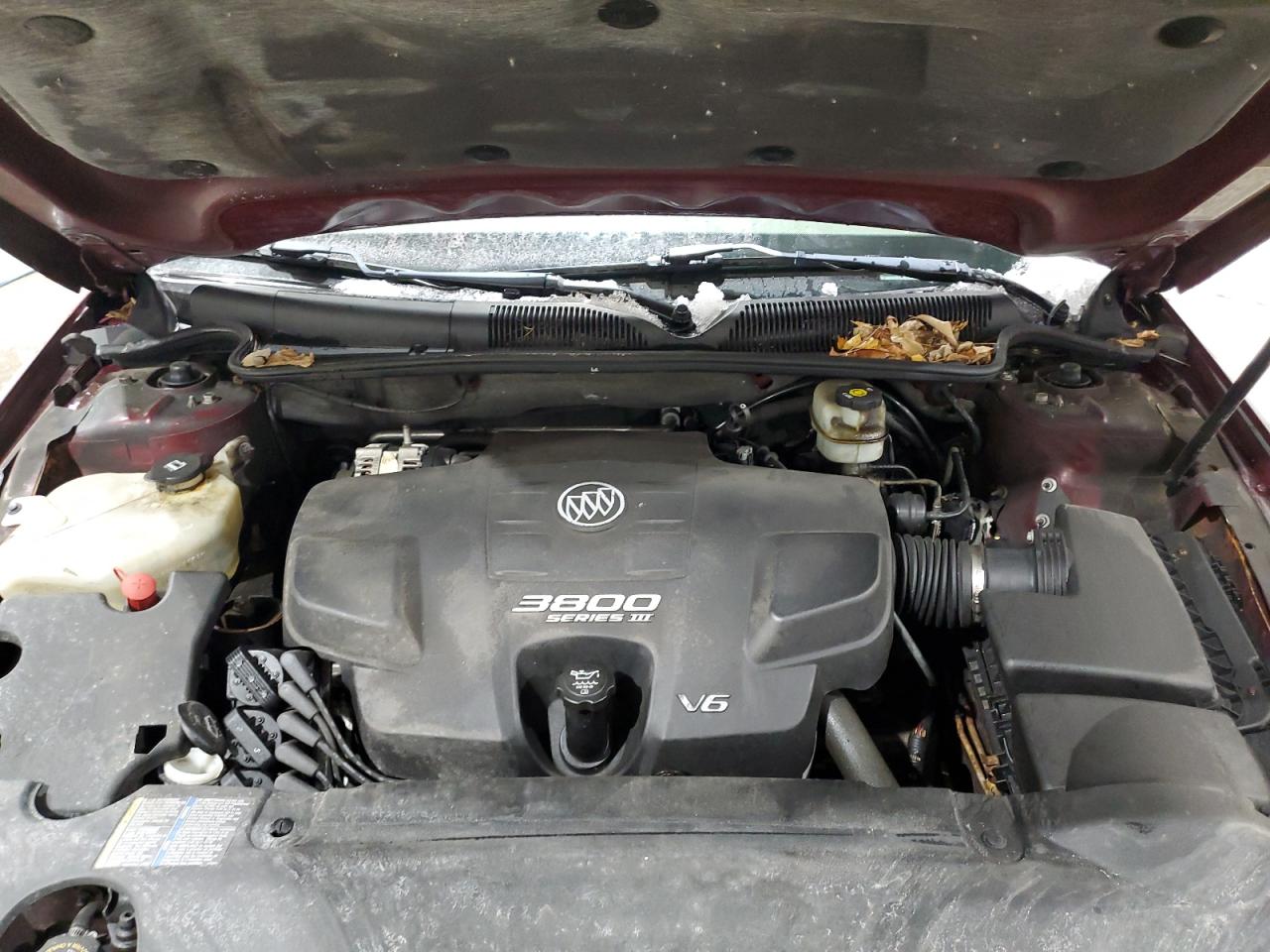 2006 Buick Lucerne VIN 1G4HD57296U249700 Copart auction photo, front end damage thumbnail 11