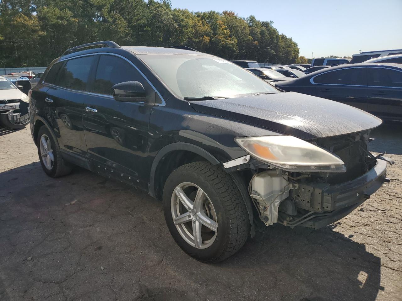 2012 Mazda CX-9 VIN JM3TB3BV7C0333714 Copart auction photo, front end damage thumbnail 4