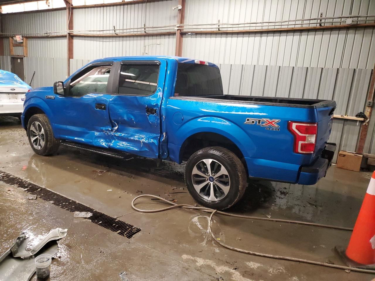 2020 Ford F-150 VIN 1FTEW1E44LFC18692 Copart auction photo, side damage thumbnail 2