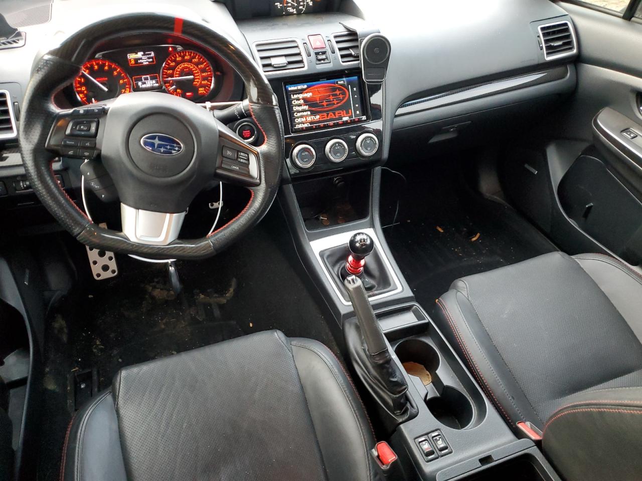 2017 Subaru WRX VIN JF1VA1L67H9822767 Copart auction photo, mechanical damage thumbnail 8