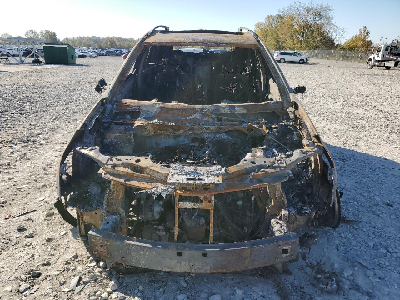 2015 Cadillac SRX VIN 3GYFNFE30FS600014 Copart auction photo, burn / burn - interior damage thumbnail 5