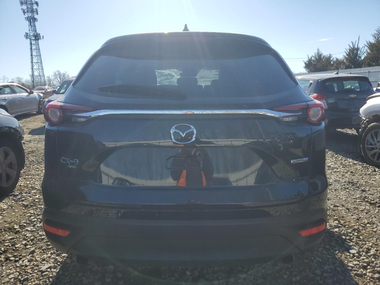 2023 Mazda CX-9 VIN JM3TCBAY7P0657397 Copart auction photo, front end damage thumbnail 6