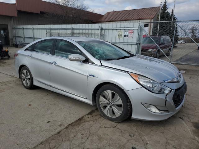 2013 Hyundai Sonata VIN KMHEC4A41DA097954 Copart auction photo, front end damage thumbnail 4