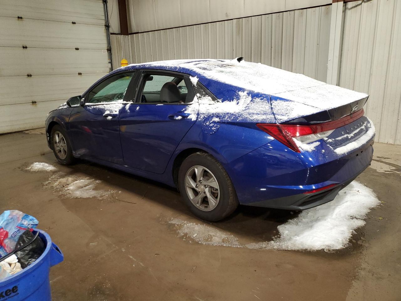 2021 Hyundai Elantra VIN 5NPLL4AG2MH016944 Copart auction photo, vandalism / side damage thumbnail 2