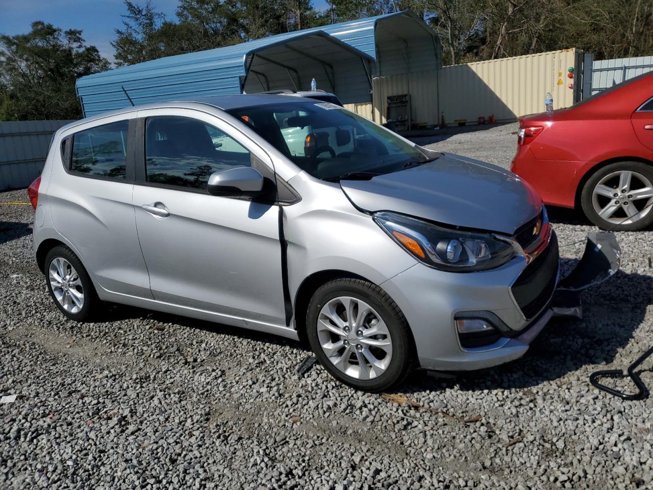 2021 Chevrolet Spark VIN KL8CD6SA4MC744580 Copart auction photo, front end damage thumbnail 4