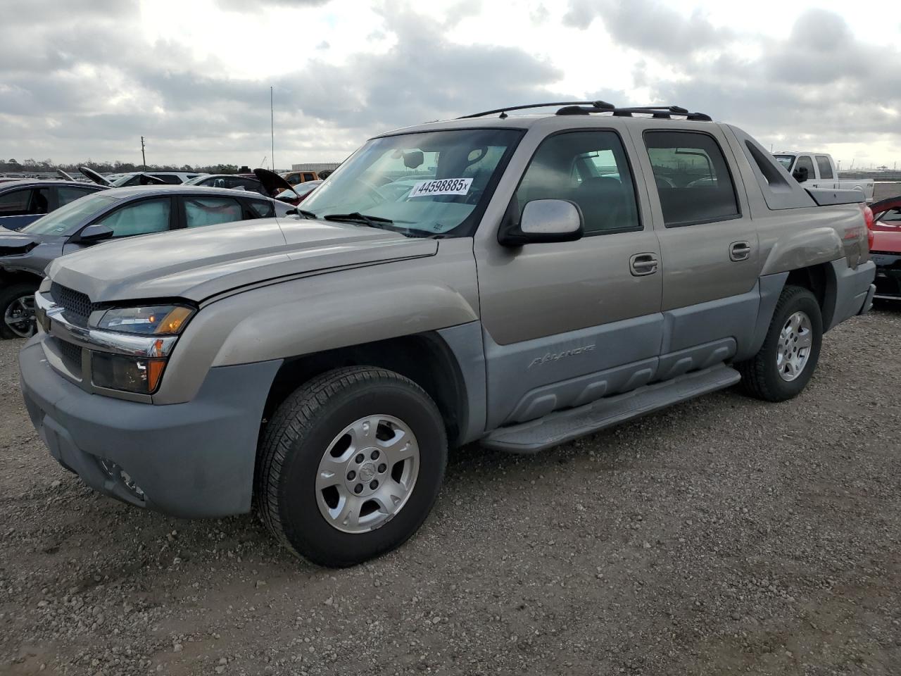 2002 Chevrolet Avalanche VIN 3GNEC13T82G156320