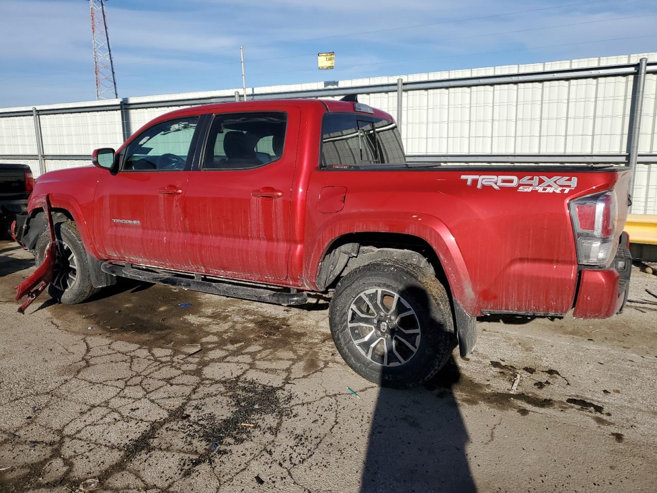 2021 Toyota Tacoma VIN 5TFCZ5AN1MX249799 Copart auction photo, front end damage thumbnail 2