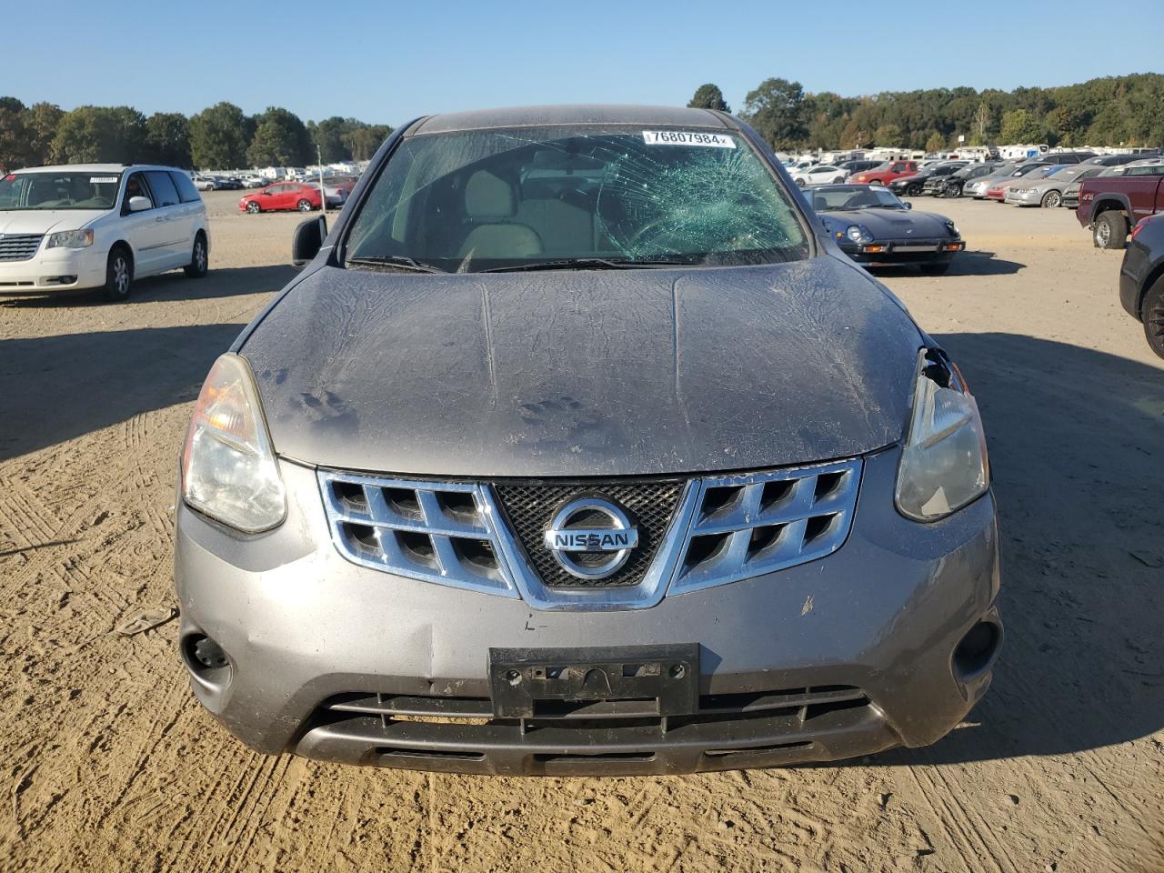 2013 Nissan Rogue VIN JN8AS5MTXDW043770 Copart auction photo, front end / side damage thumbnail 5