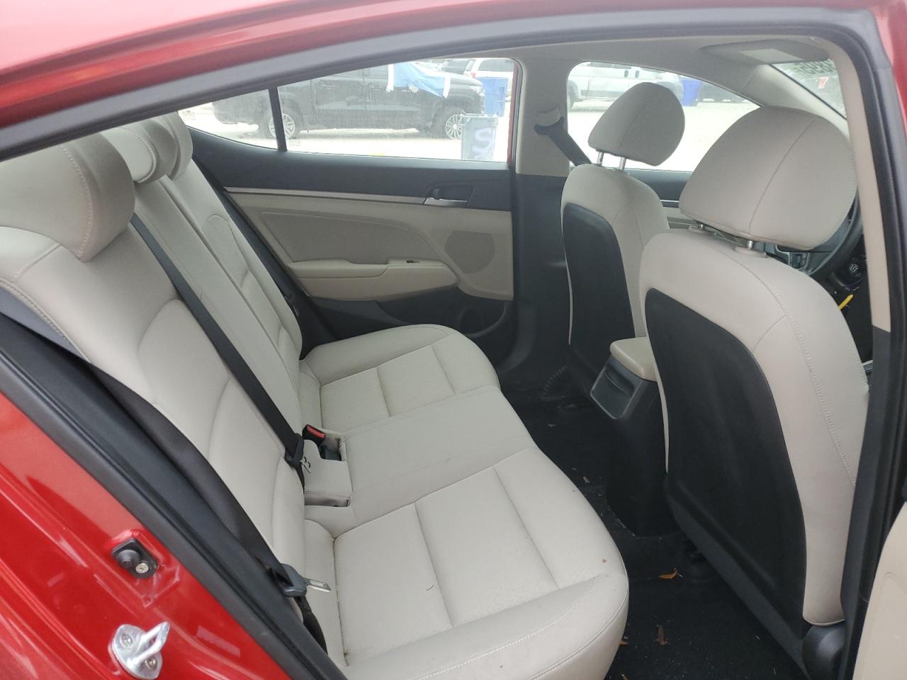 2017 Hyundai Elantra VIN KMHD84LF3HU061151 Copart auction photo, vandalism damage thumbnail 10