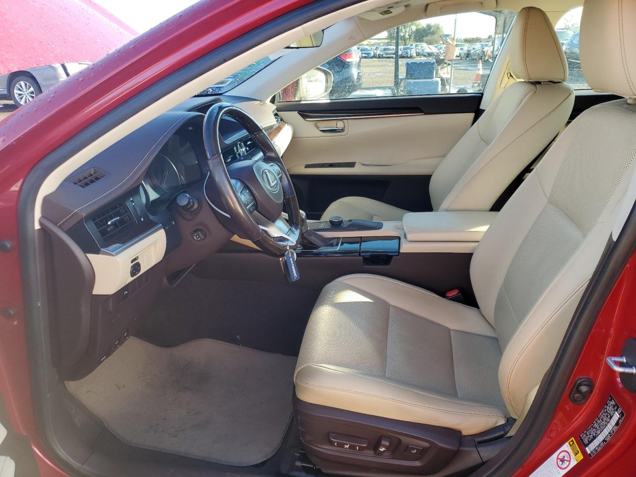 2016 Lexus ES VIN JTHBW1GG9G2103186 Copart auction photo, front end damage thumbnail 7