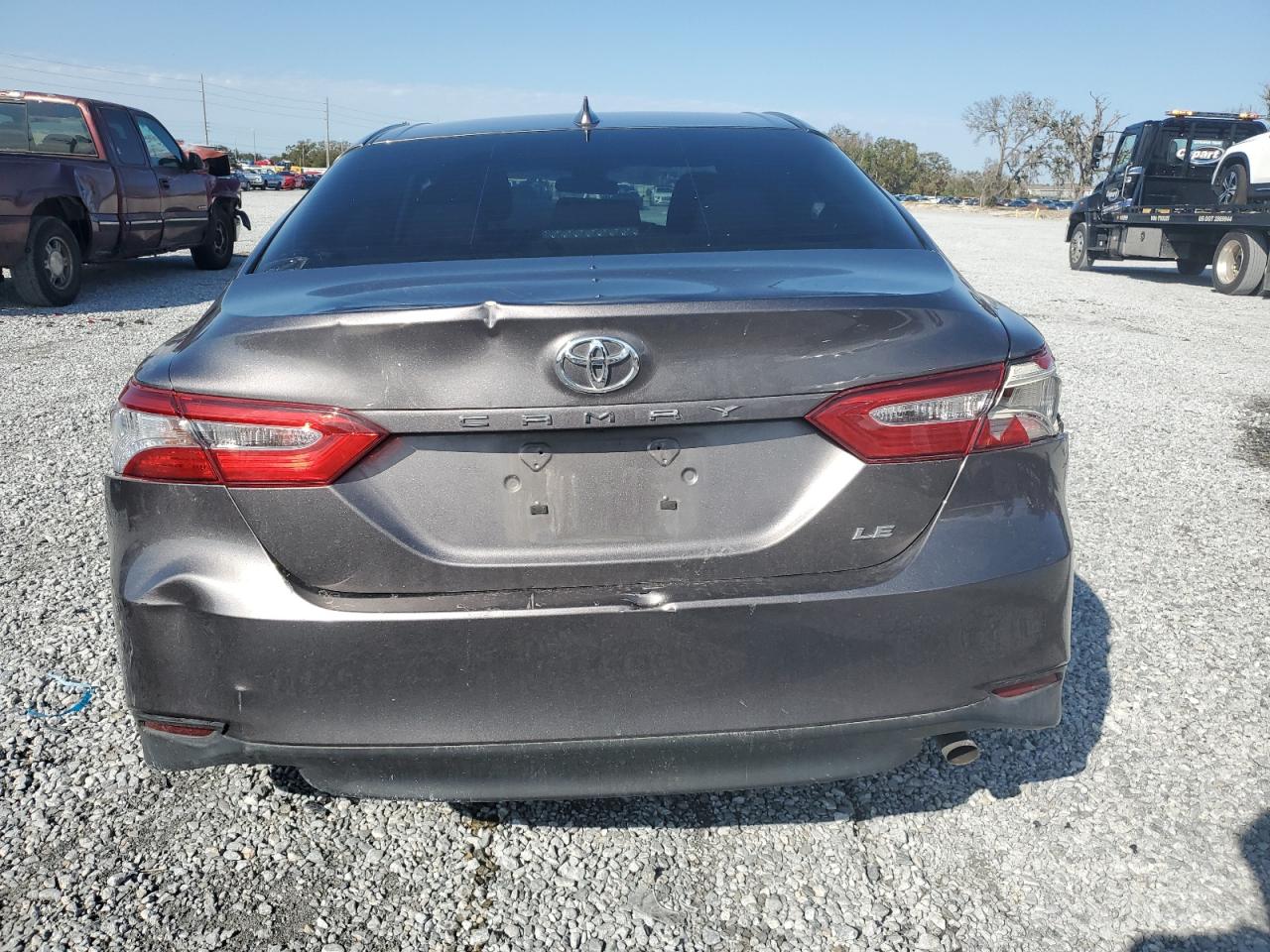 2020 Toyota Camry VIN 4T1C11AK6LU338625 Copart auction photo, all over damage thumbnail 6
