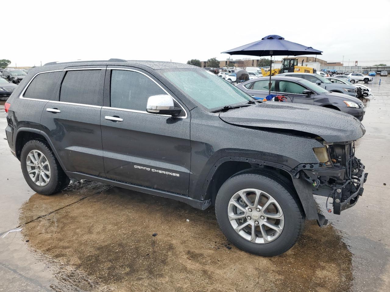 2014 Jeep Grand Cherokee VIN 1C4RJEBG7EC336455 Copart auction photo, front end damage thumbnail 4