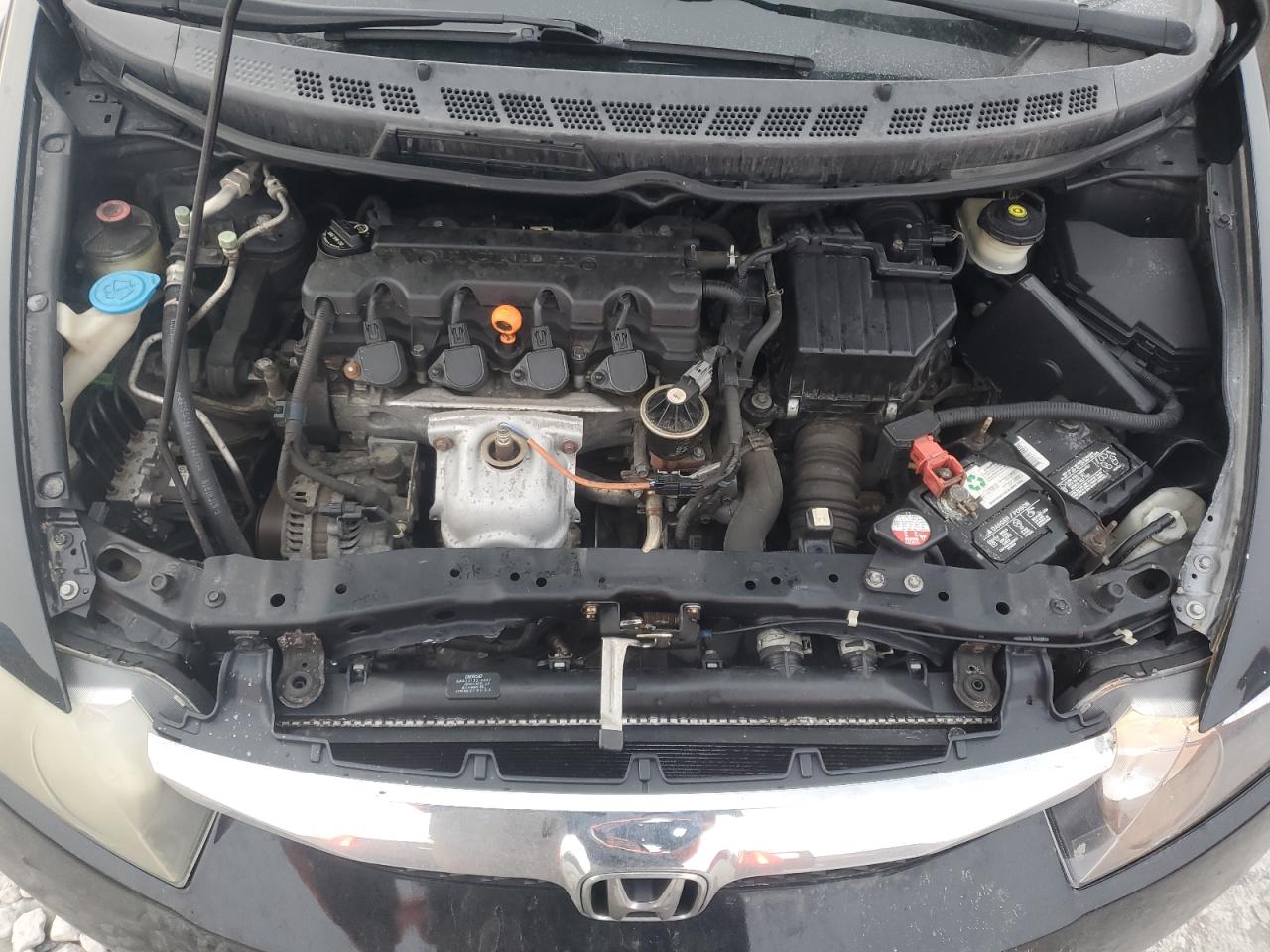 2010 Honda Civic VIN 2HGFA1F59AH315202 Copart auction photo, side damage thumbnail 11