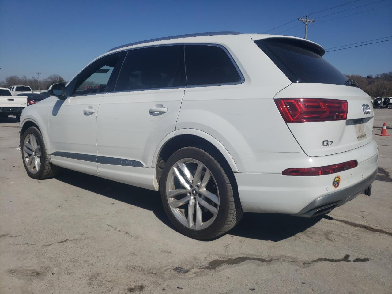 2018 Audi Q7 VIN WA1VAAF72JD029307 Copart auction photo, front end damage thumbnail 2