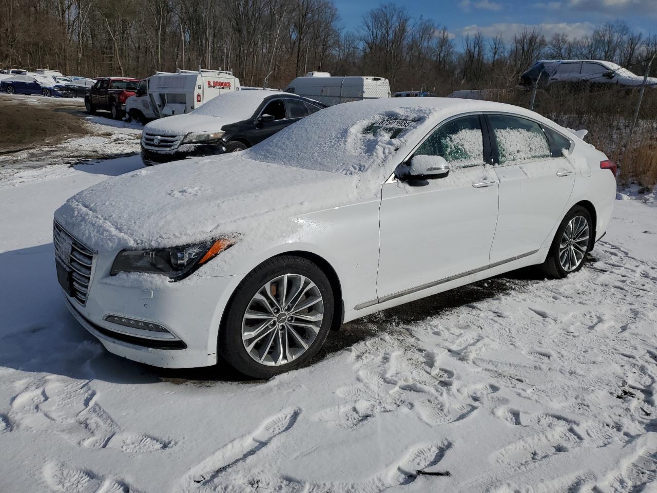 2017 Genesis G80 VIN KMHGN4JE8HU211464