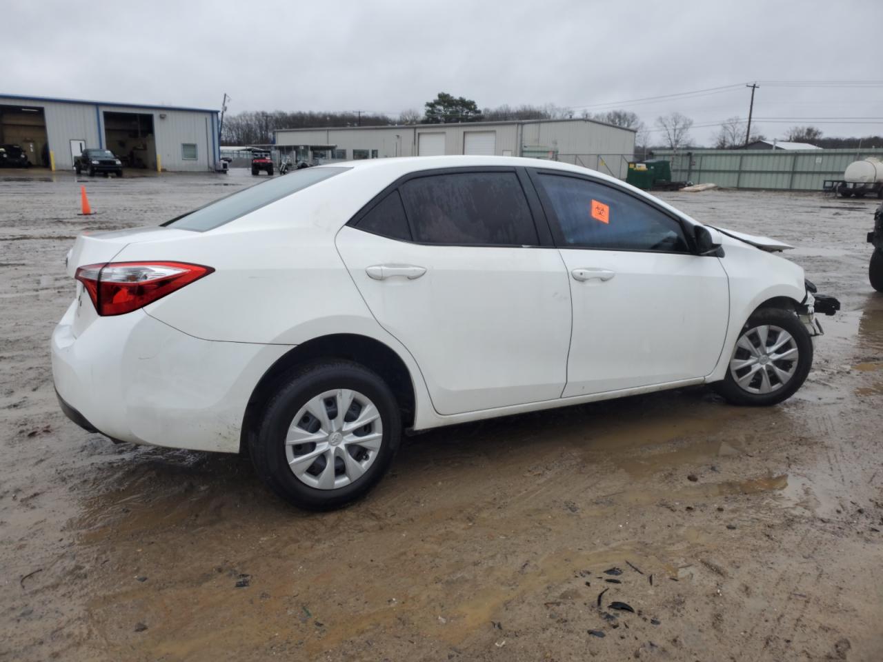 2016 Toyota Corolla VIN 5YFBURHE8GP539225 Copart auction photo, front end / side damage thumbnail 3